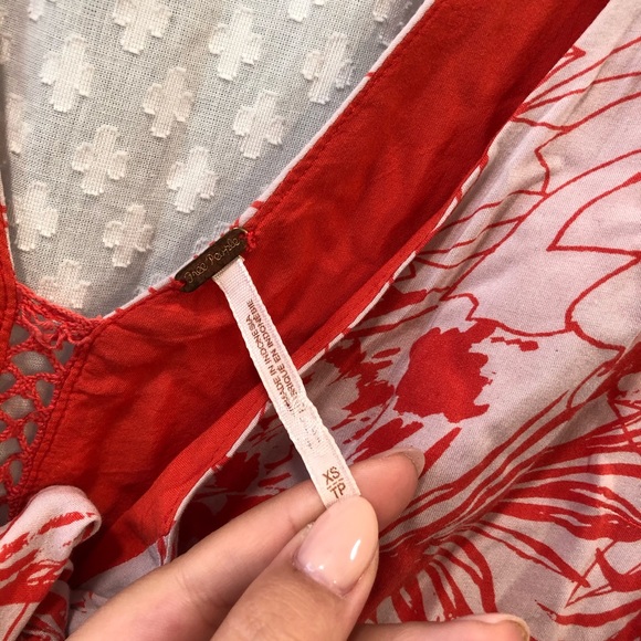 FREE PEOPLE • Santiago Floral print romper Size XS - Picture 5 of 8